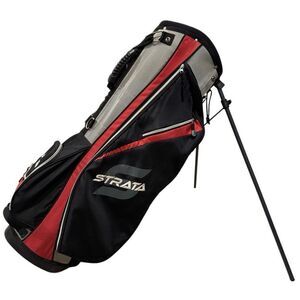 Callaway Strata Golf 5-Way Divider Stand Golf Club Bag 5-Zip Pockets